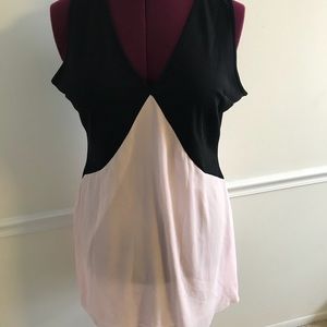 NWOT Pink and Black Dress